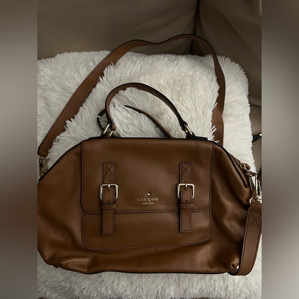 NEVER USED Unique Kate Spade Purse with Double Buckle Detail